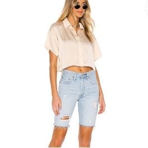 NWT Levi's Premium 501 Slouch Shorts